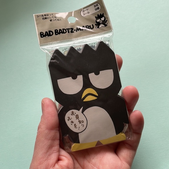 Vintage Sanrio Bad badtz-maru - memo with sticker 1995 - Picture 5 of 5